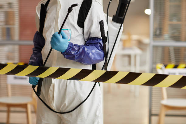 Professional Biohazard Cleanup technician working in Lytle Creek, CA
